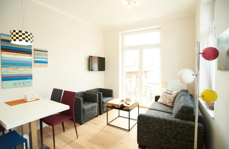Apartment Eisberg 4 Mit Balkon Norderney Dış mekan fotoğraf